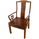 Chinese Ming Style Solid Rosewood Extension Table & 8x Chairs