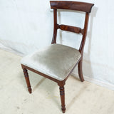 6x Mahogany Regency Style Dining Chairs