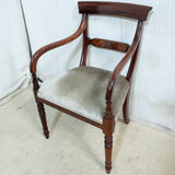6x Mahogany Regency Style Dining Chairs