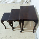 Solid Imbuia Nest of Tables