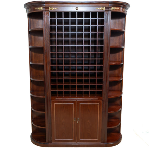 Large Mahogany Wine Cabinet