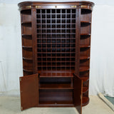 Large Mahogany Wine Cabinet