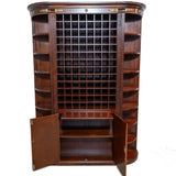 Large Mahogany Wine Cabinet