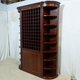 Large Mahogany Wine Cabinet