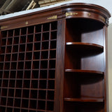 Large Mahogany Wine Cabinet