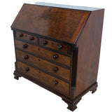 Georgian Mahogany Writing Bureau (Secret Compartments)