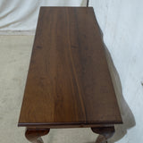Long Solid imbuia Side Table