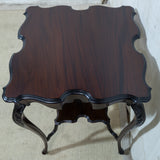 Edwardian Mahogany 2-Tier Lamp Table