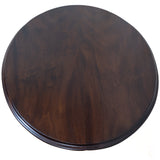 Oval Solid Mahogany Coffee Table