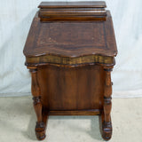 Victorian Walnut Davenport
