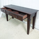 Weylandts 3 Drawer Afromosia Server Table