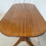 6-Seater Regency Style Oval Mahogany Table