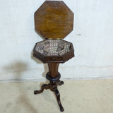 Victorian Walnut & Inlaid Chess Table