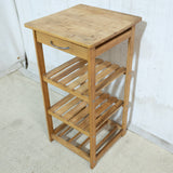 Bamboo Kitchen Side Table