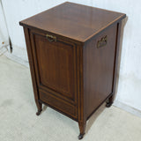 Edwardian Mahogany Purdonium Coal Scuttle