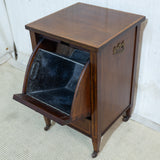 Edwardian Mahogany Purdonium Coal Scuttle
