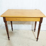 4-Seater Solid Yellowwood & Imbuia Table