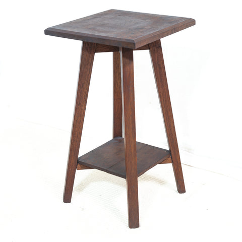 Solid Teak 2 Tier Plant Stand