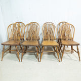 8x Ashwood Windsor Dining Chairs