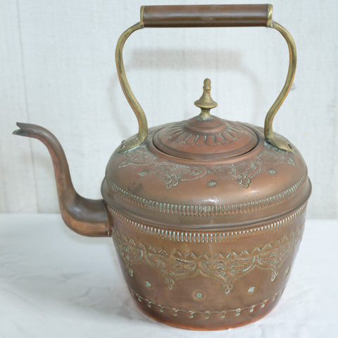 Antique Copper Kettle