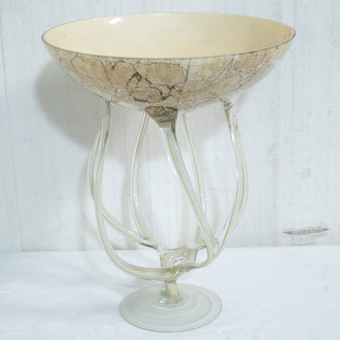 Glass Fruit Bowl / Punch Bowl