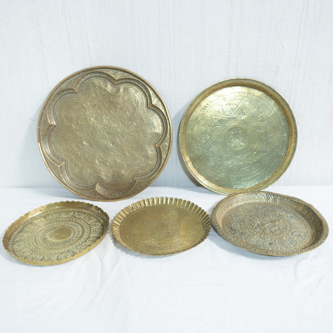 Various Brass Trays