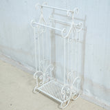 Vintage French Style Metal Towel Stand