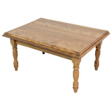 Solid Yellowwood Rectangle Coffee Table