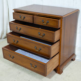 Small Cherrywood 5 Drawer Chest of Drawers