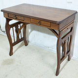 Antique Solid Walnut Console Table