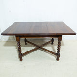 Solid English Oak 6-Seater Extension Table