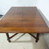 Solid English Oak 6-Seater Extension Table
