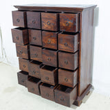 Multi Drawers Solid Wood Unit