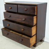 Victorian Mahogany 5 Drawer Chest of Drawers