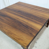 Square Solid Blackwood Coffee Table