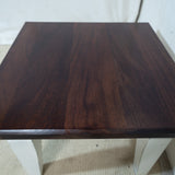 Weylandts Solid Afromosia Wood Side Table