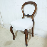 8x Victorian Mahogany Bustleback Chairs