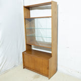 Mid-Cenury Teak Display Cabinet