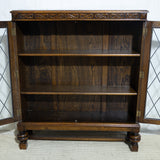 Belweb Solid Ashwoold Lead Paneled Display Cabinet
