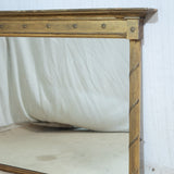 Large Antique Gold Carved Mirror