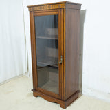 19thC Satinwood Display Cabinet