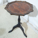 Leather Inlay Bich Teapoy