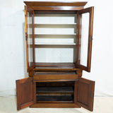 Victorian Mahogany Display Bookcase