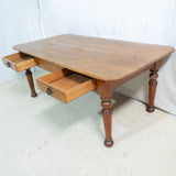 8-Seater Antique Cape Cottage Solid Yellowwood Table