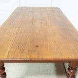 8-Seater Antique Cape Cottage Solid Yellowwood Table