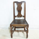 Jacobean 17thC Oak & Elmwood Chair