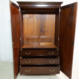 Georgian Mahogany 2-Door Wardrobe