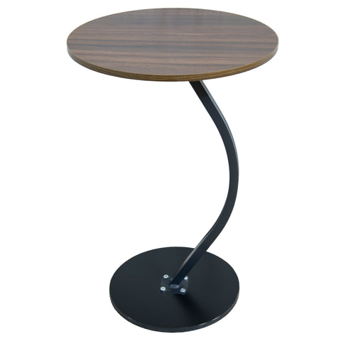 Blackwood & Metal Side Table