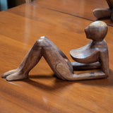 Hand Carved Abstract Thinker Statues