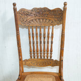 4x Original Birch Colonial Chairs